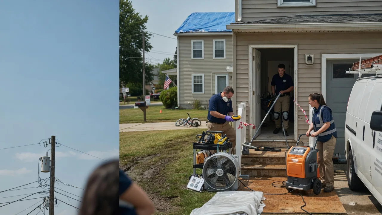 Water Damage Repair in Mount Blanchard, OH near me